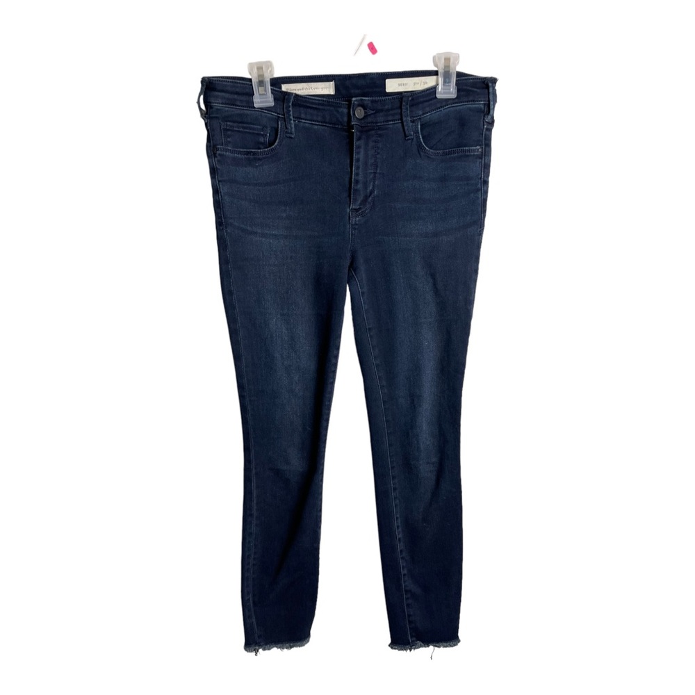 Pilcro And The Letterpress Women's Casual Denim Blue Serif Skinny Jeans Size 30